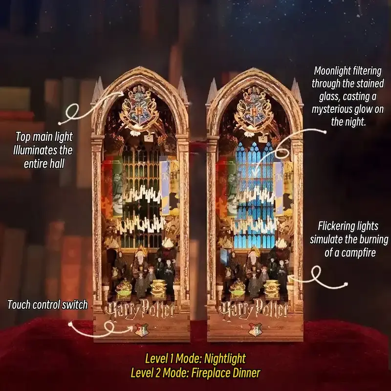 Harry Potter - Hogwarts Great Hall DIY Book Nook Kit