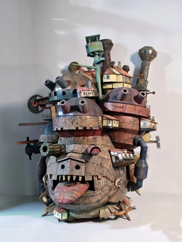 Howl's Moving Castle 3D Paper Model Kit - High difficulty