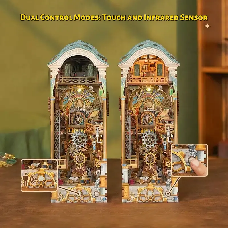 The Astronomical Clock in Prague's Old Town Square DIY Book Nook Kit