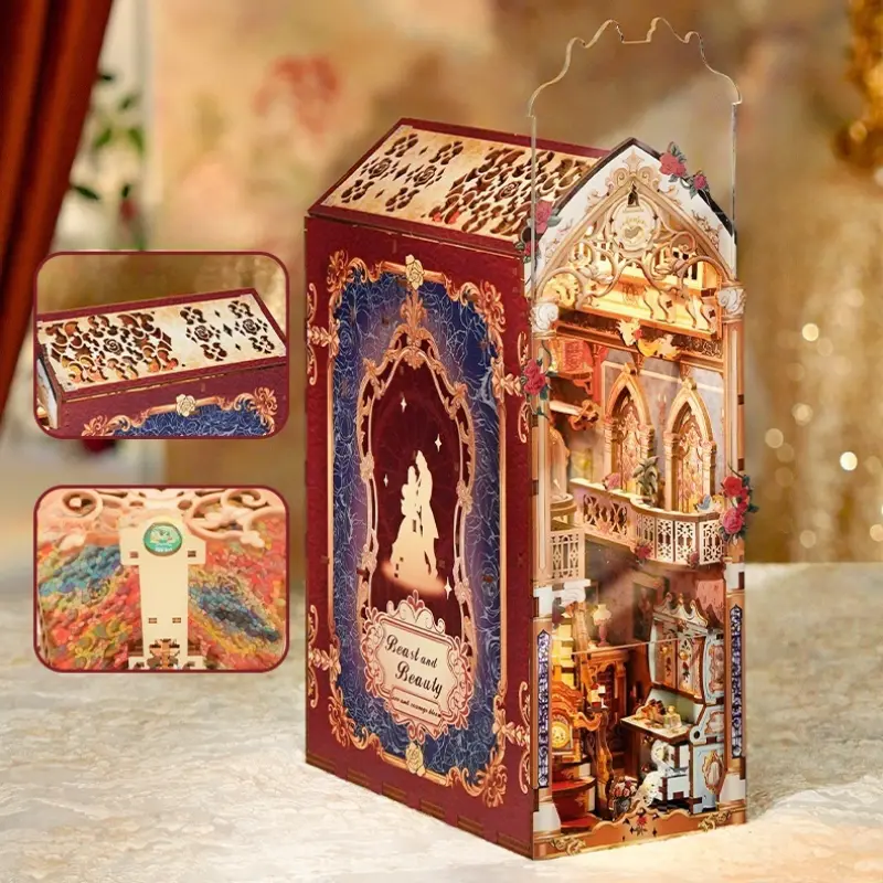 Beauty and Beast - DIY Book Nook & Music box Kit