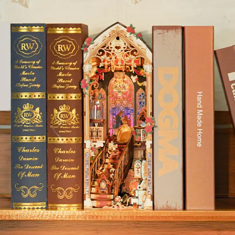 Beauty and Beast - DIY Book Nook & Music box Kit