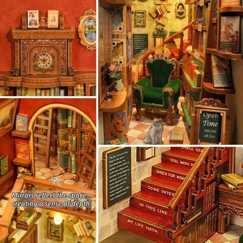 Left Bank Bookstore Book Nook Kit
