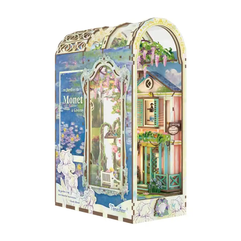 Les Jardins de Monet à Giverny Monet's Gardens Book Nook Kit