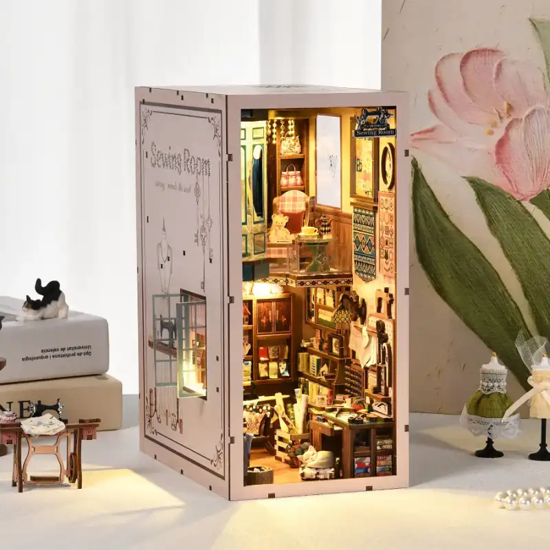 Sewing Room DIY Book Nook Kit