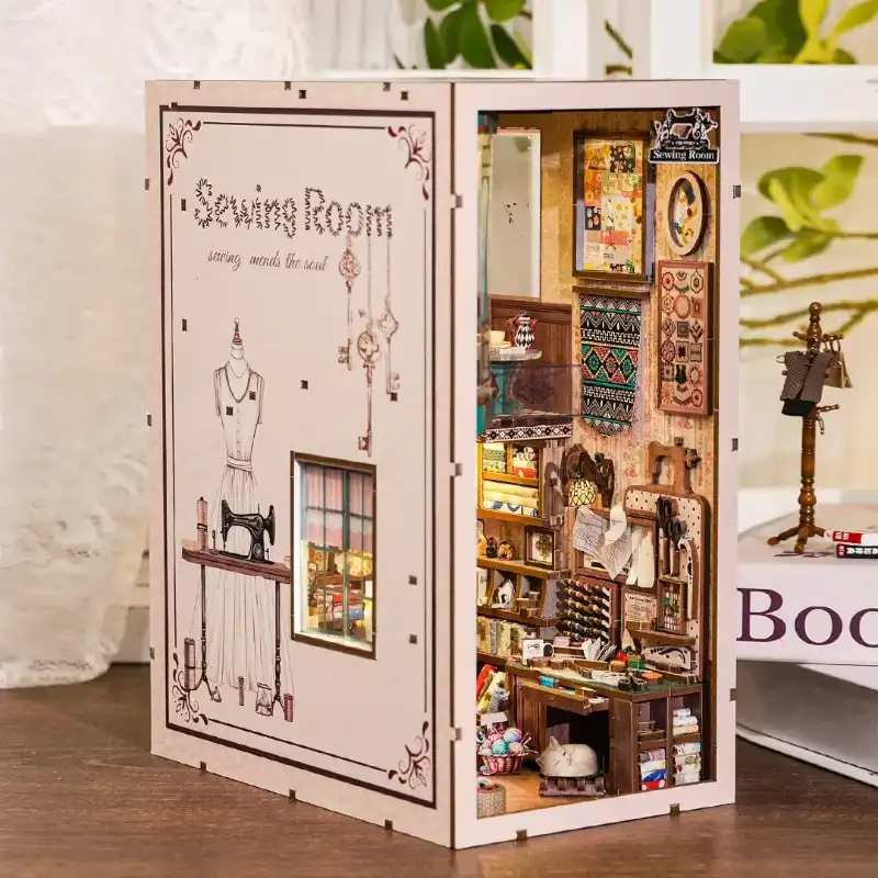 Sewing Room DIY Book Nook Kit
