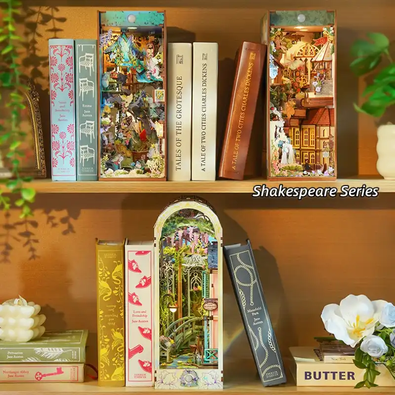 Les Jardins de Monet à Giverny Monet's Gardens Book Nook Kit
