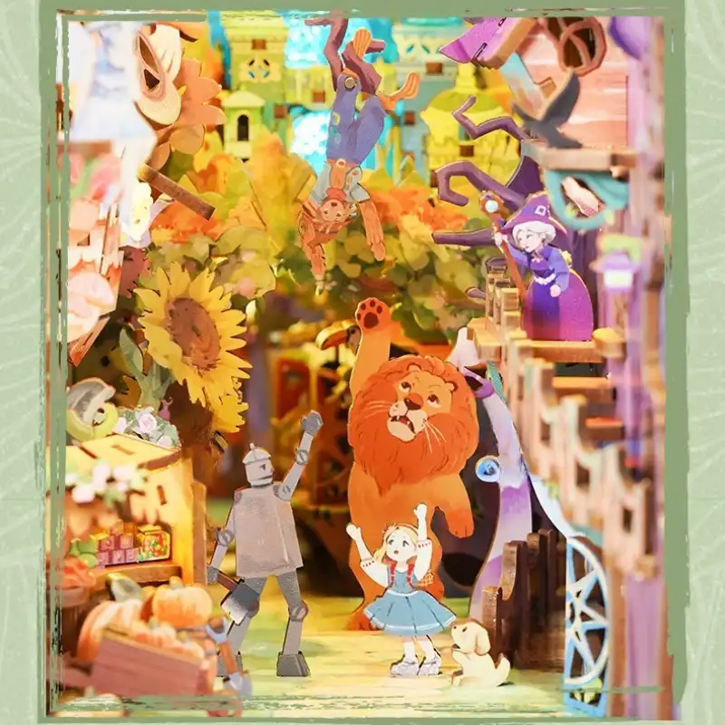 Dorothy's journey The Wonderful Wizard of Oz Book Nook Kit
