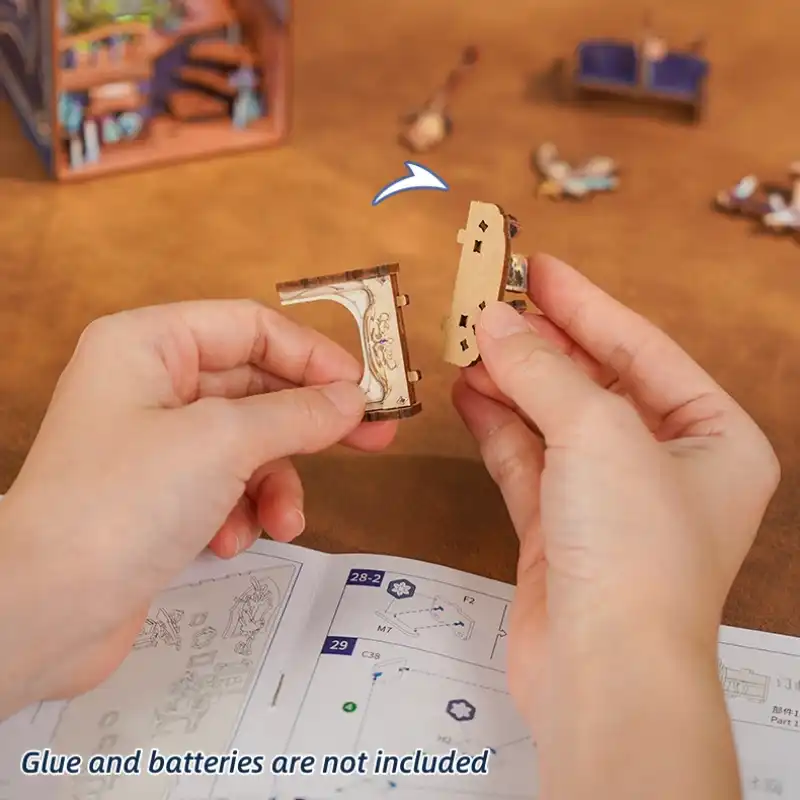 Magic Stars Room DIY Book Nook Kit