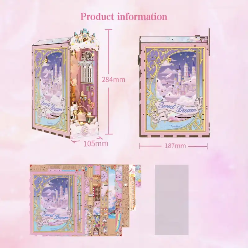 Sweet Dreamland Starry Wonderland Princess'Funfair Book Nook Kit