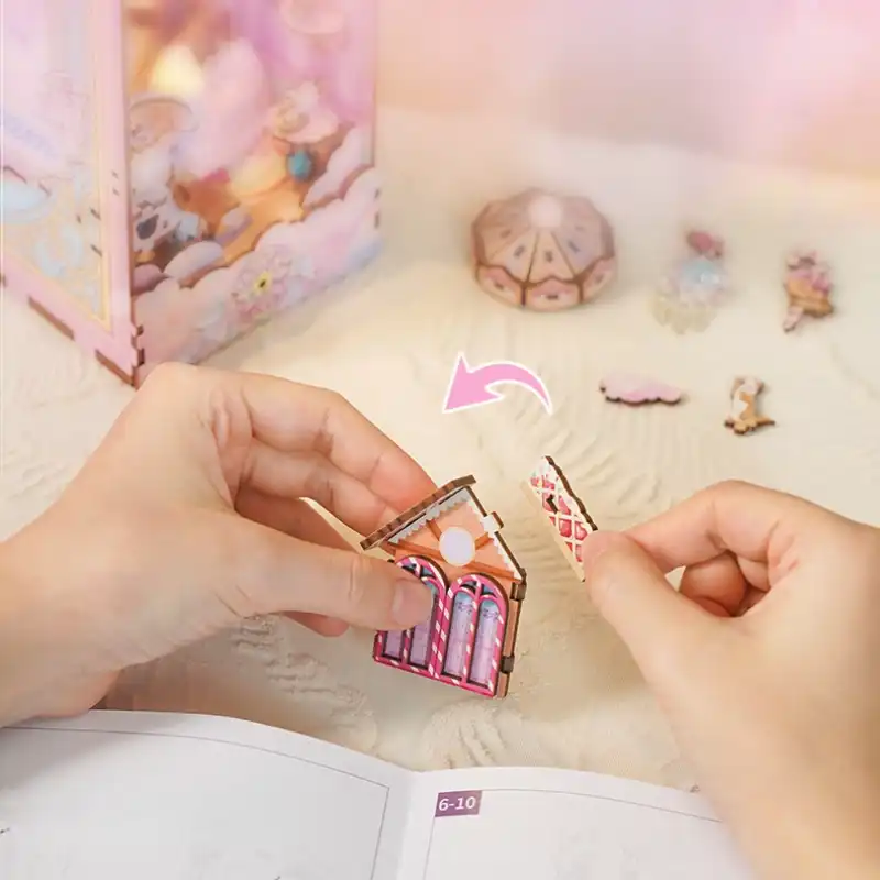 Sweet Dreamland Starry Wonderland Princess'Funfair Book Nook Kit