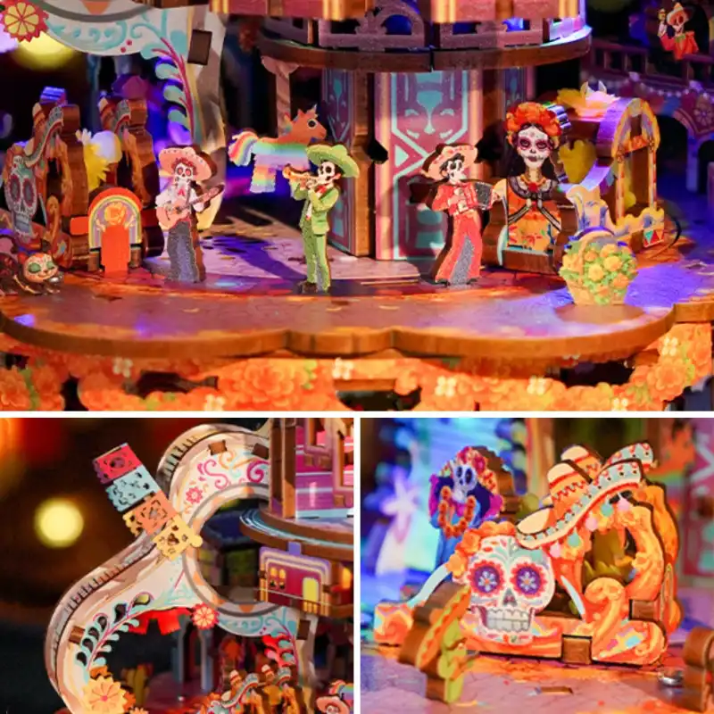 Coco - Miguel’s Musical Dream - Día de los Muertos - DIY Music Box Kit