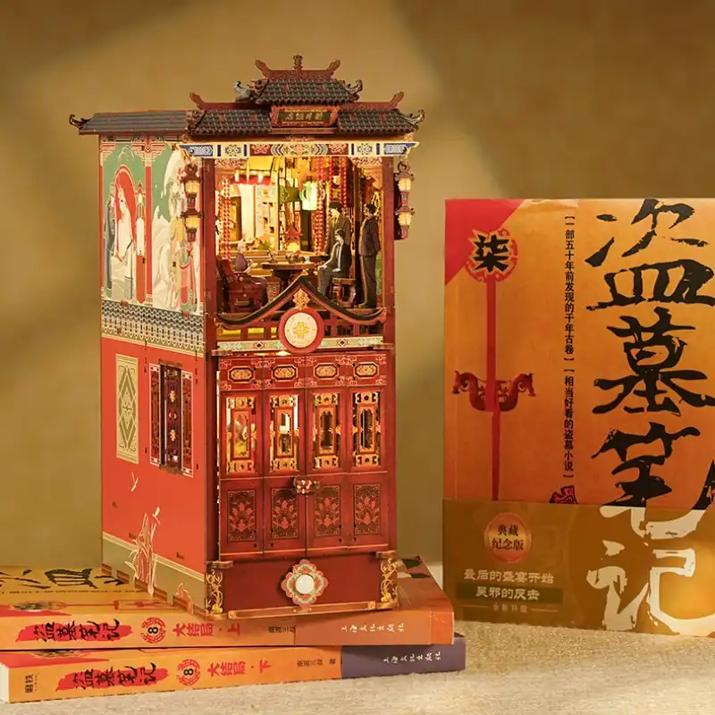 The Lost Tomb - Time Raiders - New Moon Hotel DIY Book Nook Kit