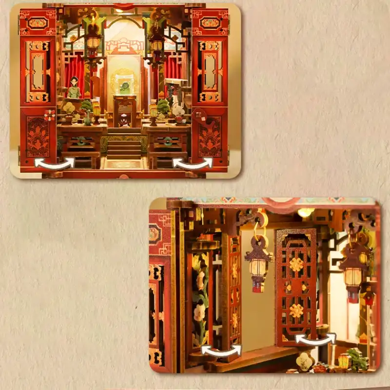 The Lost Tomb - Time Raiders - New Moon Hotel DIY Book Nook Kit