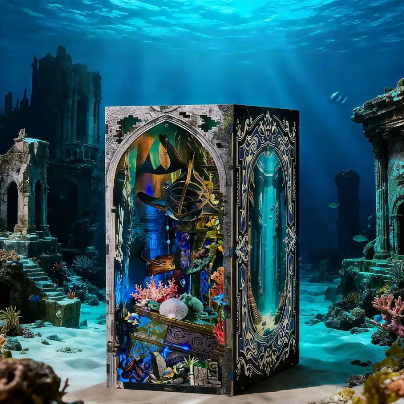 Atlantis: The Lost City – Underwater World DIY Book Nook Kit