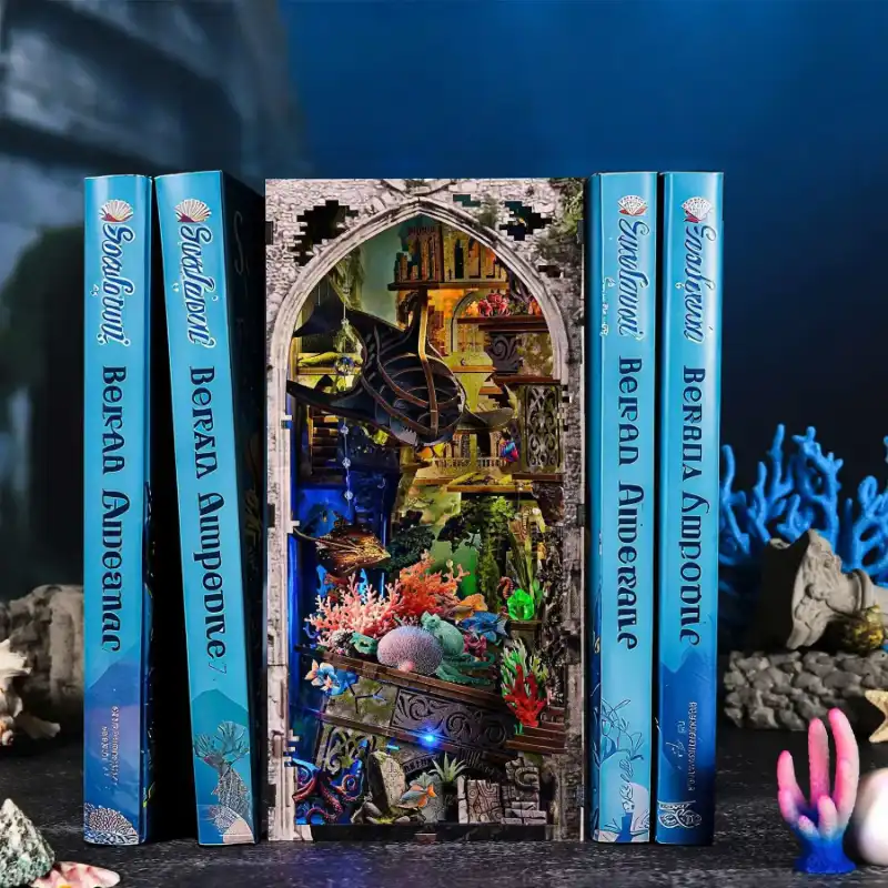 Atlantis: The Lost City – Underwater World DIY Book Nook Kit