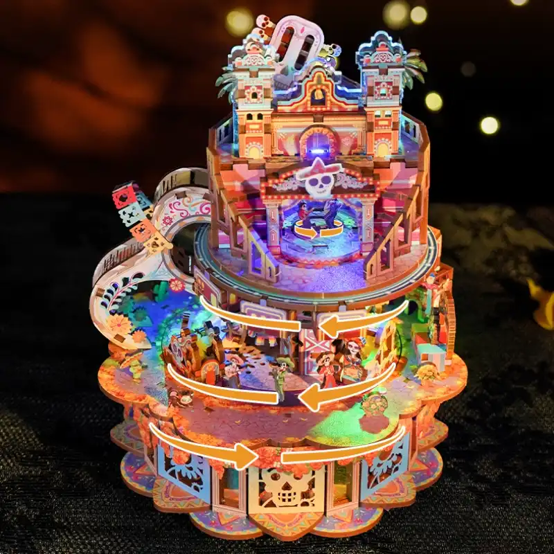 Coco - Miguel’s Musical Dream - Día de los Muertos - DIY Music Box Kit