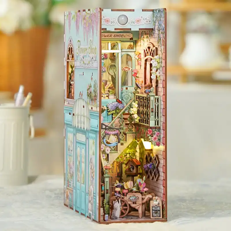 The Alley Flower Shop DIY Book Nook Kit