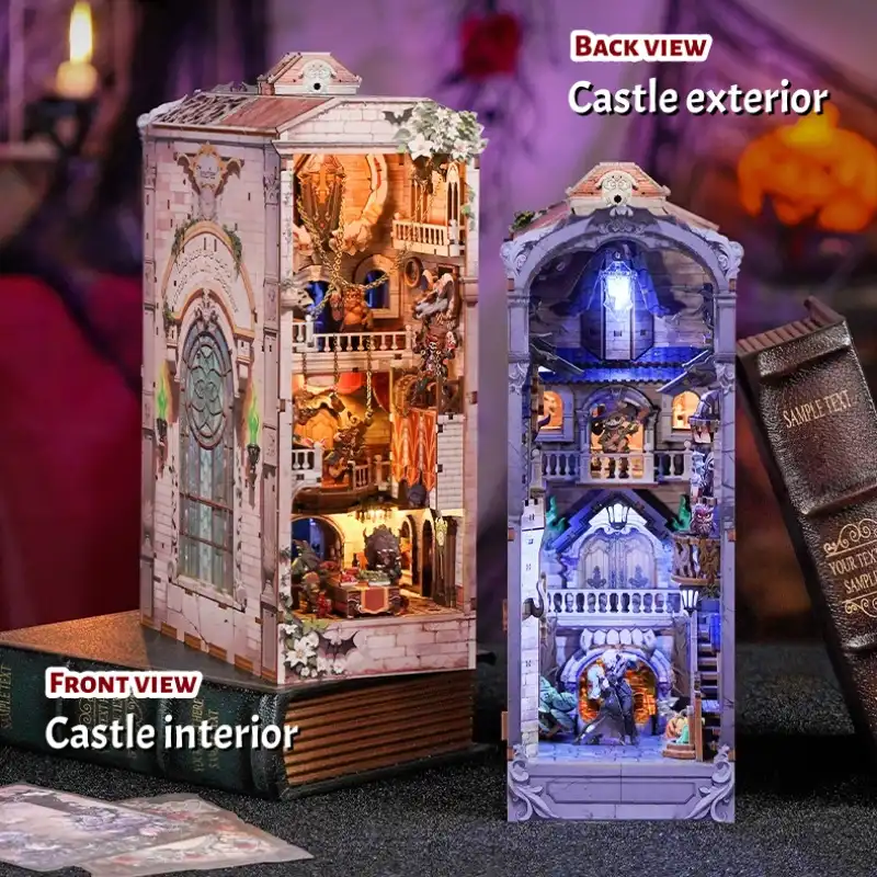 Monster Carnival Double-Sided Scene Design DIY Book Nook Kit