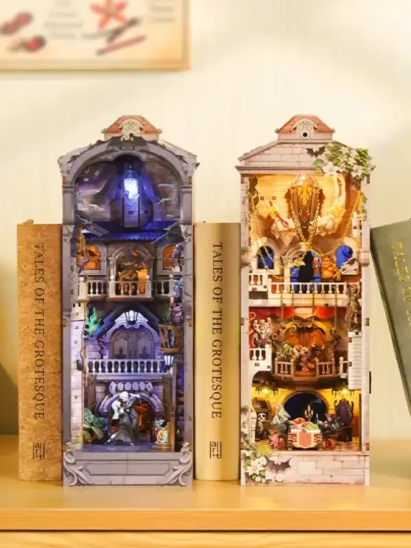Monster Carnival Double-Sided Scene Design DIY Book Nook Kit