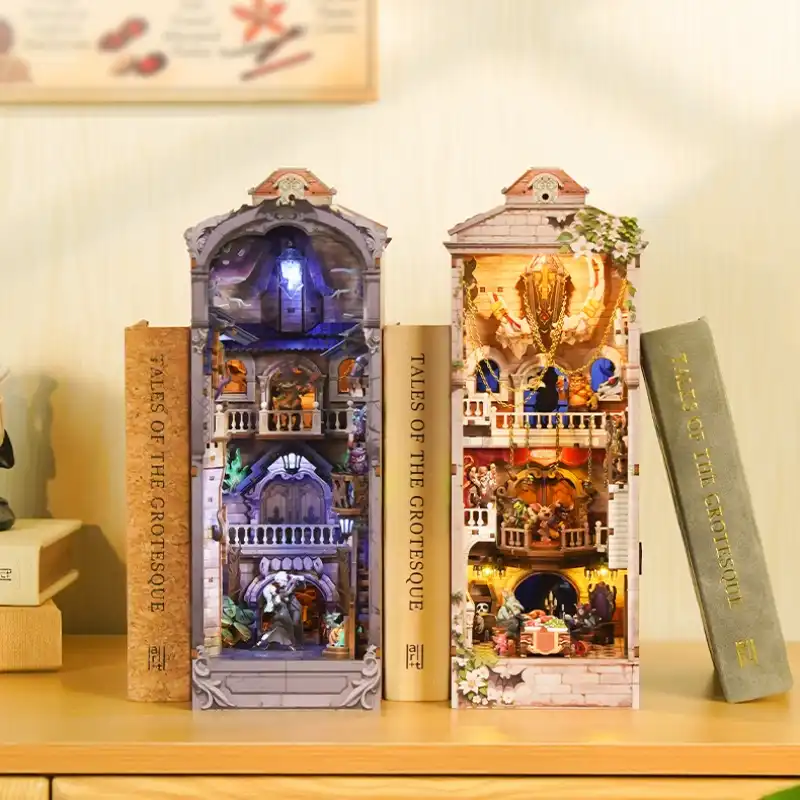 Monster Carnival Double-Sided Scene Design DIY Book Nook Kit