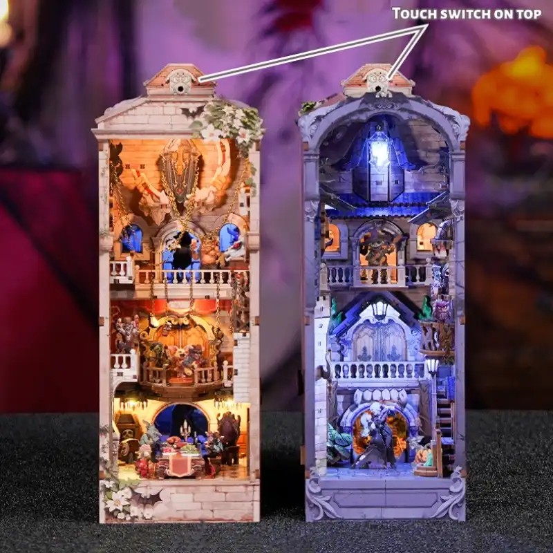 Monster Carnival Double-Sided Scene Design DIY Book Nook Kit