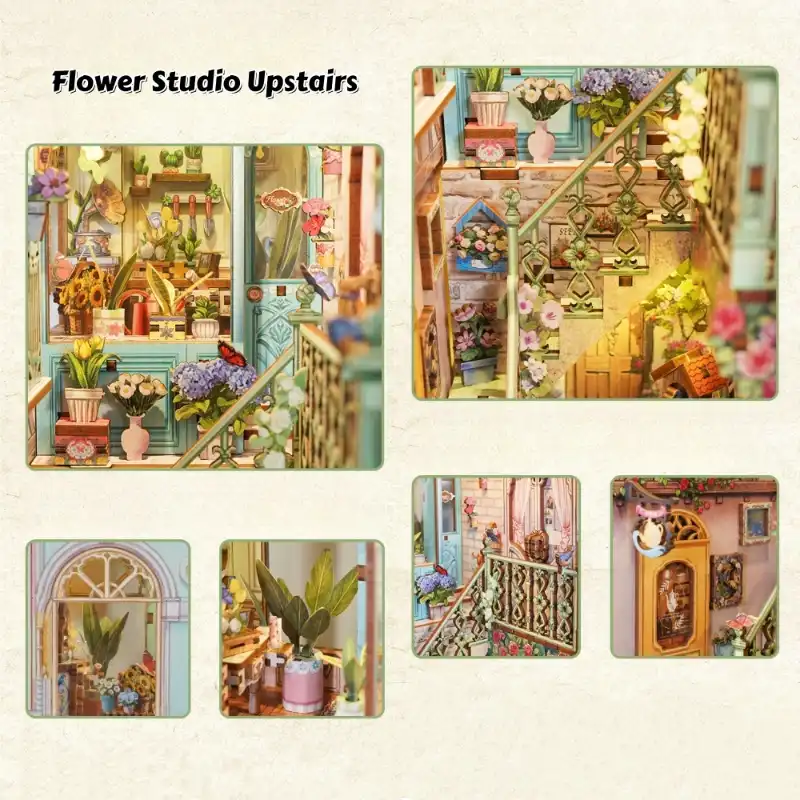 The Alley Flower Shop DIY Book Nook Kit