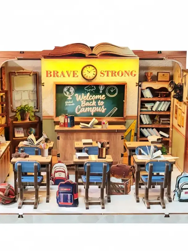 100000002240_副本_副本 Classroom Memories DIY Miniature Diorama Kit