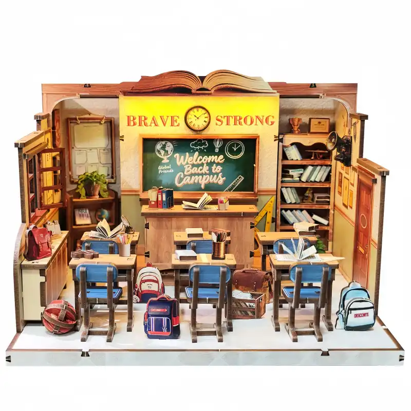 Classroom Memories DIY Miniature Diorama Kit