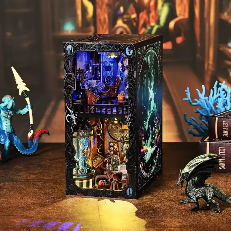 Chamber of Exotic Beasts DIY Book Nook Kit