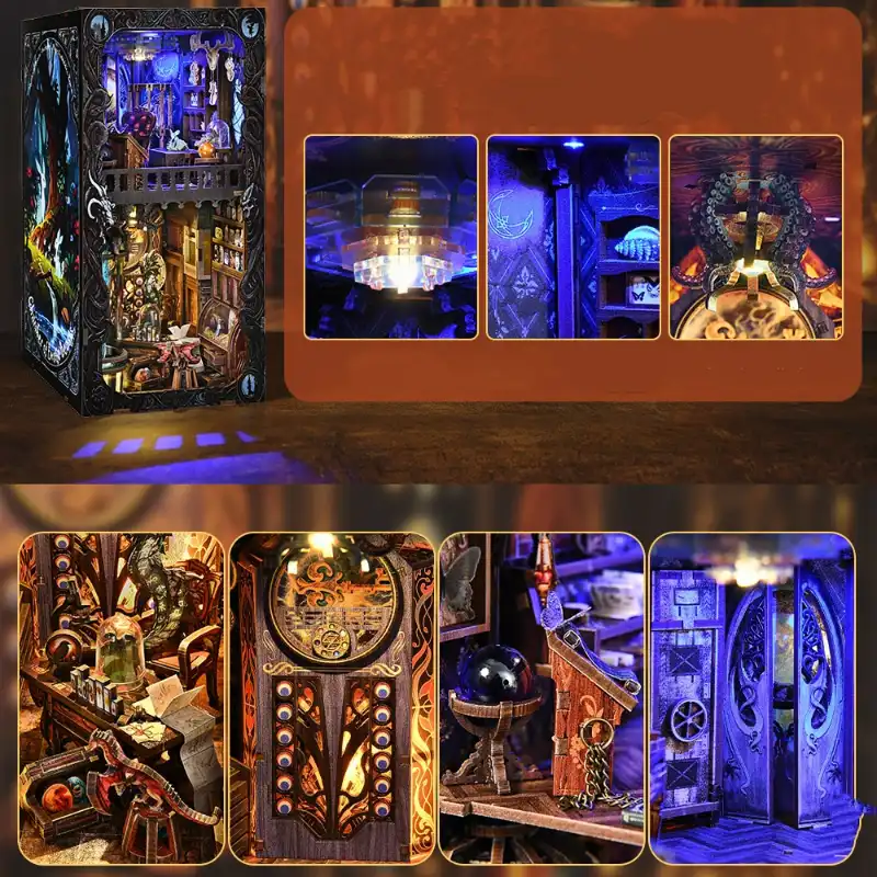 Chamber of Exotic Beasts DIY Book Nook Kit