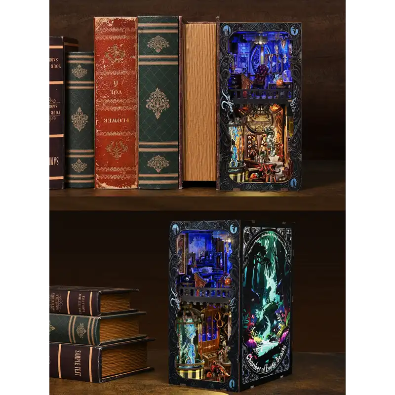 Chamber of Exotic Beasts DIY Book Nook Kit