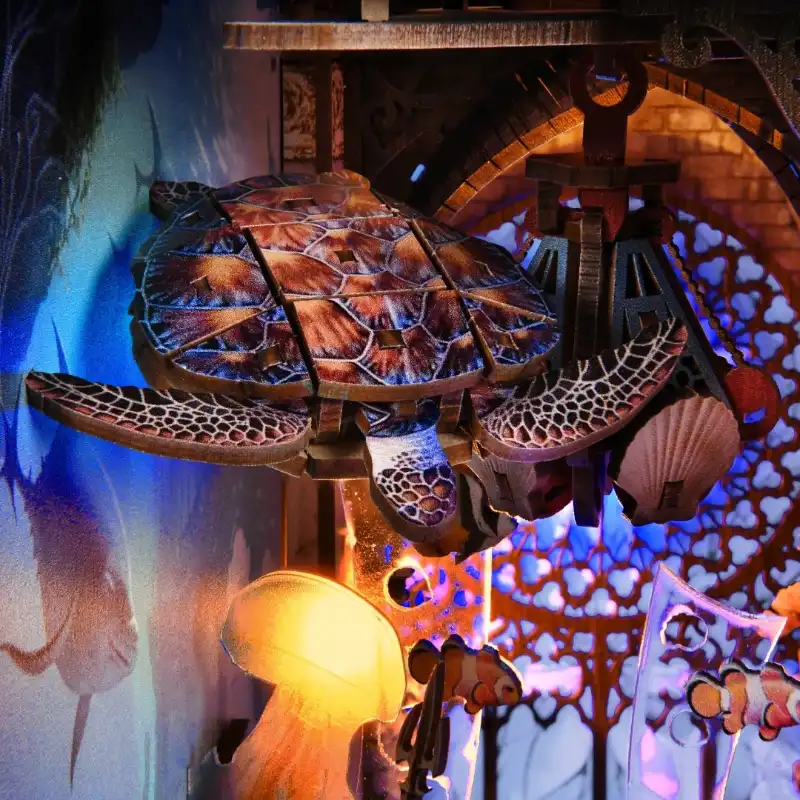 Atlantis: Temple of Poseidon, God of the Sea – Underwater World DIY Book Nook Kit