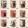 KINGSTORA Cultural Story Worlds DIY Book Nook Series – Miniature Architectural Bookend Kits Inspired by Chinese Classical Literature, Myths & Aesthetic Scenes