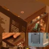 KINGSTORA Cultural Story Worlds DIY Book Nook Series – Miniature Architectural Bookend Kits Inspired by Chinese Classical Literature, Myths & Aesthetic Scenes