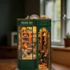 Antique Shop Mini Book Nook DIY Kit – Vintage Miniature Curio Store Diorama
