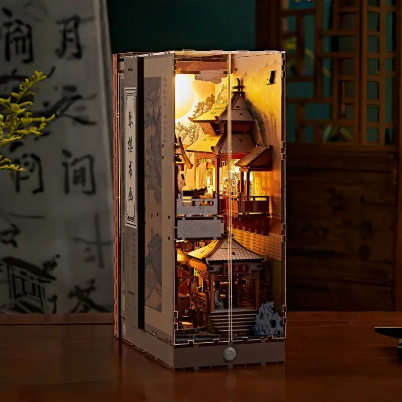 Qin Qi Shu Hua – Chinese Four Arts DIY Book Nook Kit