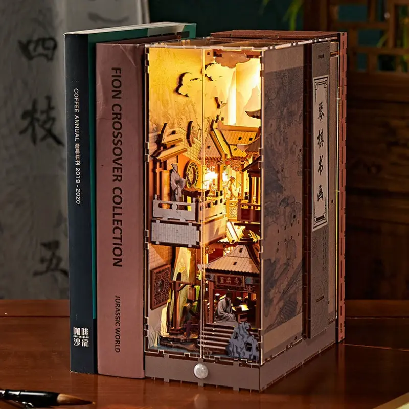 Qin Qi Shu Hua – Chinese Four Arts DIY Book Nook Kit