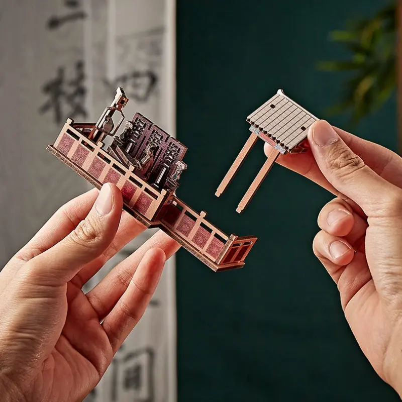 Qin Qi Shu Hua – Chinese Four Arts DIY Book Nook Kit