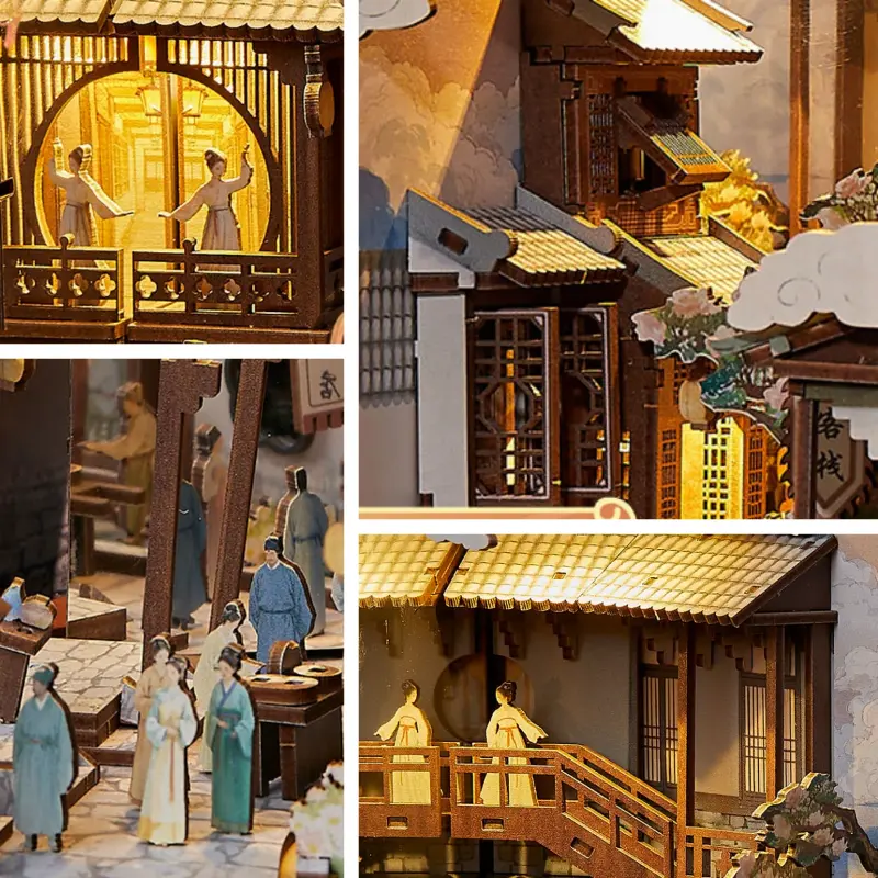 Dreaming of the Song Dynasty – Chinese Ancient City DIY Book Nook Kit