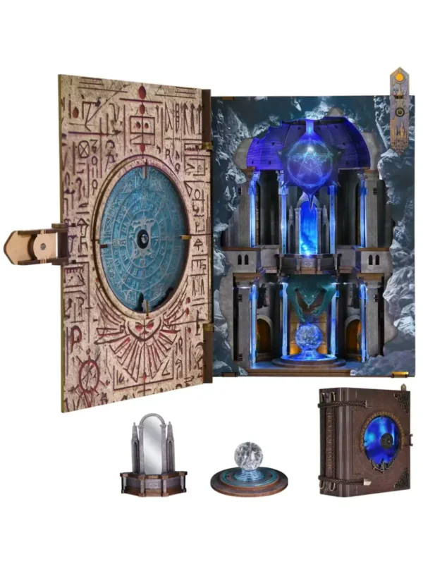 O1CN012HURdG1PCHbet1l7U_!!3897121804.jpg_q50.jpg__副本 Magic Ritual Circle Arcane Circle DIY Book Nook Kit