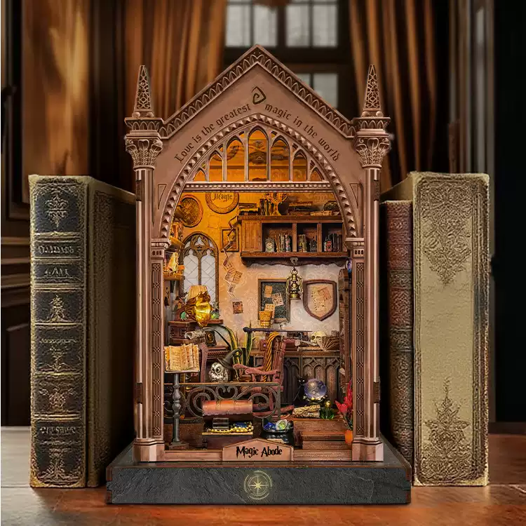 Magic Abode Mini Book Nook DIY Kit