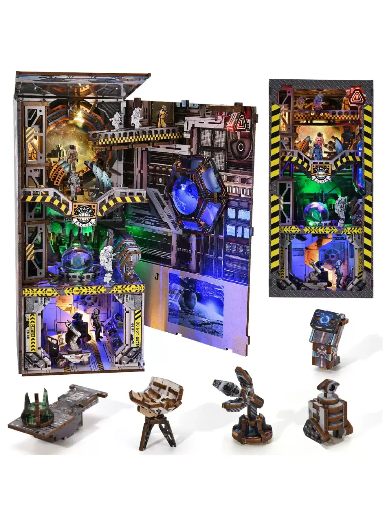 Interstellar Galaxy Book Nook Kit