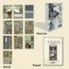 KINGSTORA Cultural Story Worlds DIY Book Nook Series – Miniature Architectural Bookend Kits Inspired by Chinese Classical Literature, Myths & Aesthetic Scenes