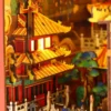 Tribute of Ten Thousand Nations -Taihe Temple in the Forbidden City DIY Book Nook Kit
