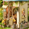 Mini Size Spring Island Bookstore DIY Book Nook Kit