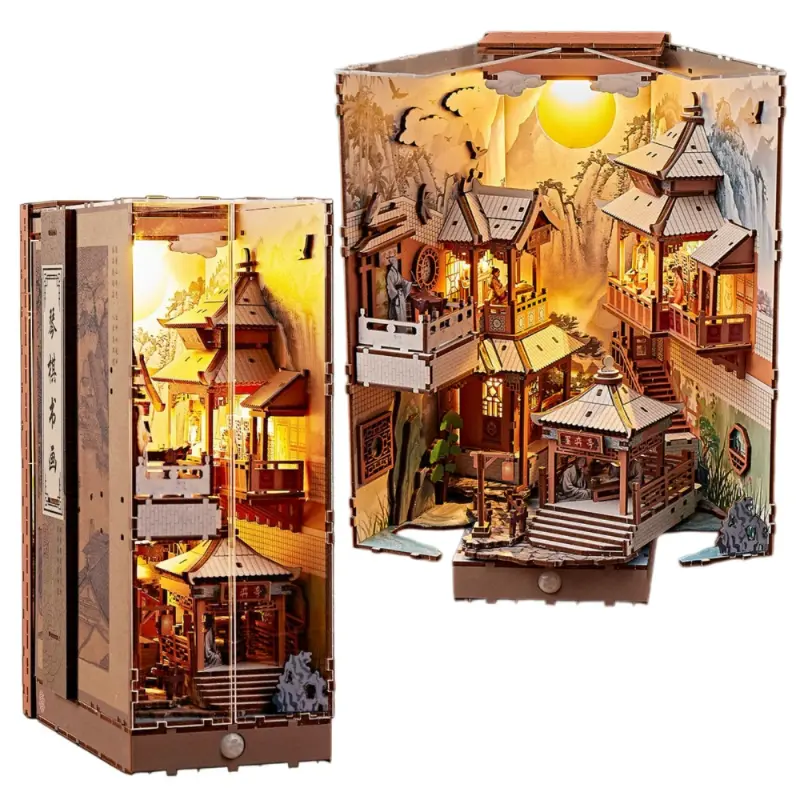 Qin Qi Shu Hua – Chinese Four Arts DIY Book Nook Kit