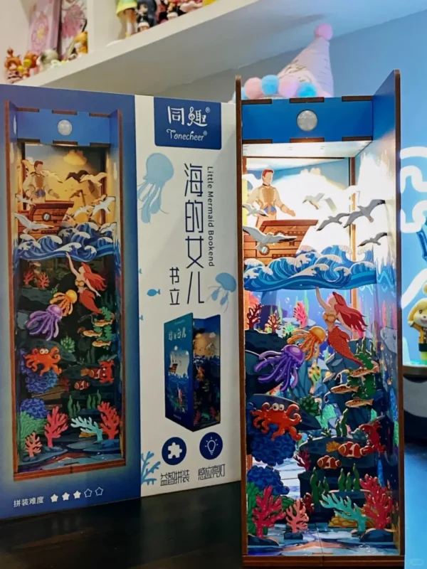 The Little Mermaid Book Nook Kit