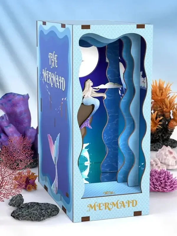 The Mermaid Book Nook Kit for Beginner