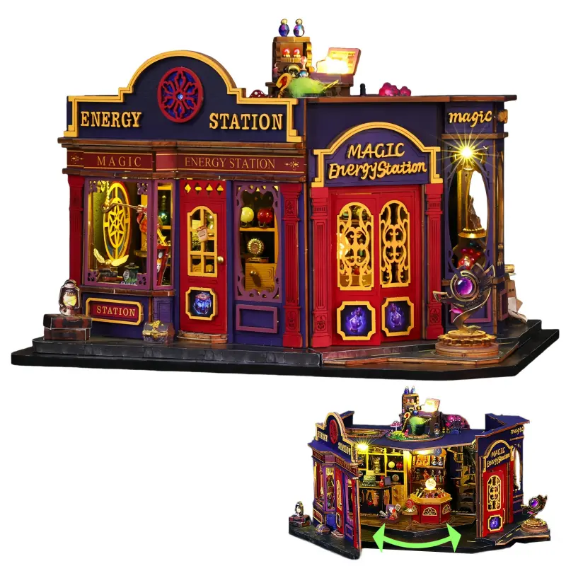 Magic Energy Station DIY Dollhouse Kit