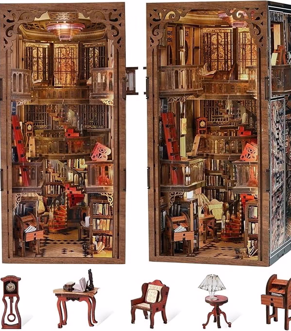 Abbey Library DIY Book Nook Kit